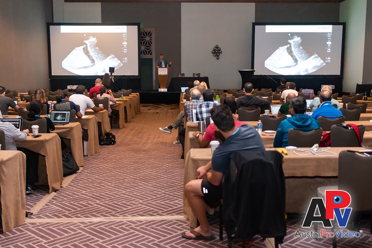 Austin Pro Video Corporate Photography for CHEST® Board Review at JW Marriot in Downtown Austin, TX